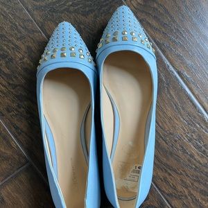 BCBG Light Blue Size 9 Ballet Flats